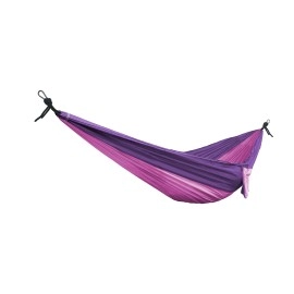 Bliss Hammocks BH-406PP to Go Bag Travel, Rip-Stop Polyester Dual-Color Fabric, Portable Hammock, Supports up to 260-Pounds for Camping, Hiking and Outdoors, Pink Purple