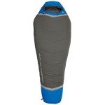 ALPS Mountaineering Aura 0 Degree Mummy Sleeping Bag, Long, Blue/Grey