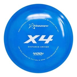 Prodigy Disc 400G X4 Driver Understable Disc Golf Distance Driver Extremely Durable Perfect for Long Wooded Shots Colors May Vary (170-174g)