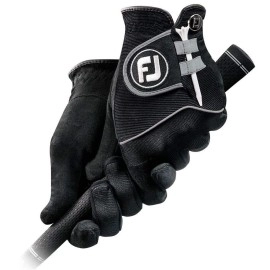 FootJoy New RAINGRIP Pair Golf Gloves Cadet Black RH X-Large