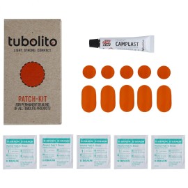 Tubolito - Flix Kit Repair Inner Tubes Kit Contains 5 Patches, Compatible with All Tube