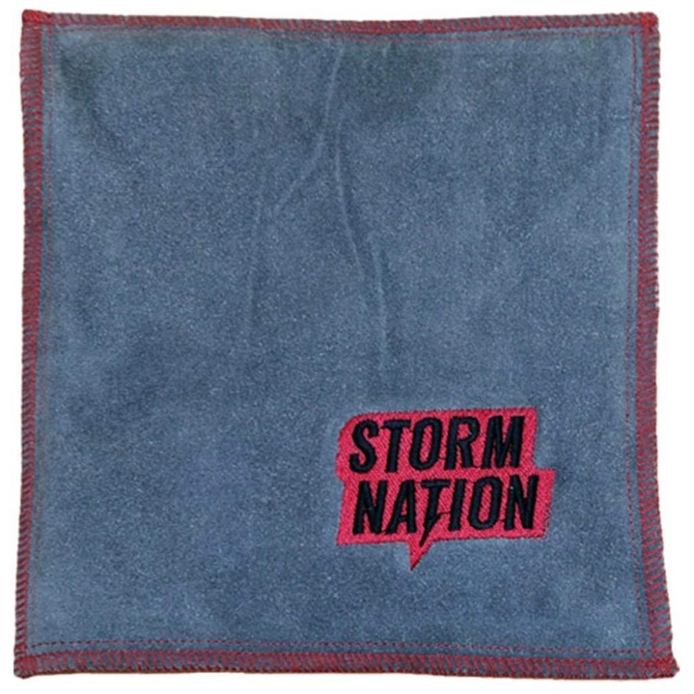 Storm STAC901RD Bowling Towel, Red/Gray, 7.17