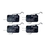 Automotive Authority 4 Pack MICRO SWITCH 2 & 3 Prong 1014807 1014808 For Club Car Golf Cart DS & Precedent
