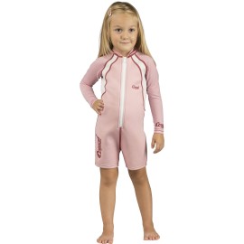 Cressi Kids Swimsuit Long Sleeve, Pink, 2XL [Duplicate]