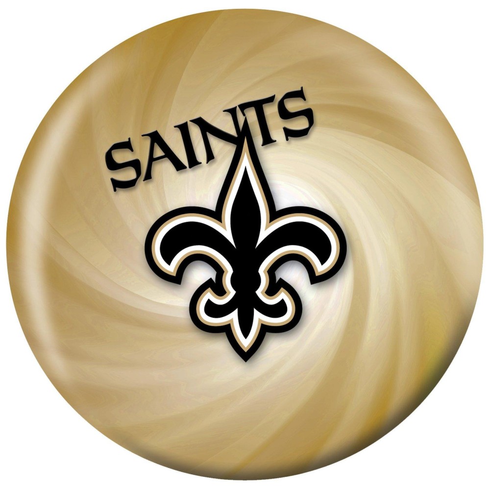 Strikeforce Bowling Officially Licensed NFL New Orleans Saints Undrilled Bowling Ball (15)