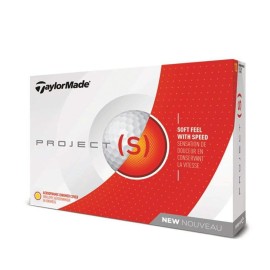 TaylorMade 2018 Project (s) Golf Ball, Matte Yellow (One Dozen)