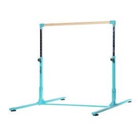 Milliard Professional Gymnastics Kip Bar Height Adjustable, Bright Teal