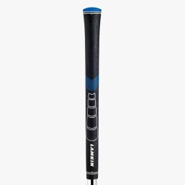 Lamkin Sonar + Golf Grips, Swinging Grips, with Lamkin's Fingerprint and Genesis Technology, Black/Blue
