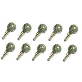 Automotive Authority LLC EZGO Gas & Electric Golf Cart Replacement Ignition Keys (1982-Up) 17063-G1 (10) 10 Pack