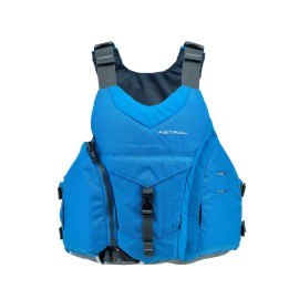 Astral Ringo Life Jacket PFD for Whitewater, Sea, Touring Kayaking, and Stand Up Paddle Boarding, Ocean Blue, M/L