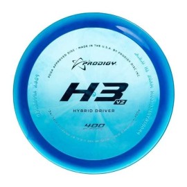 Prodigy Disc 400 H3 V2 Driver Stable Hybrid Driver Disc Golf Disc Extremely Durable Excellent Choice for Backhand and Sidearm Colors May Vary (170-176g)