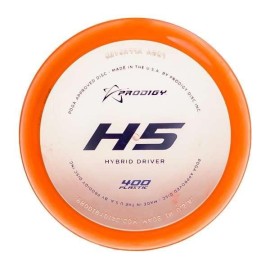 Prodigy Disc 400 H5 Driver Understable Hybrid Driver Disc Golf Disc Extremely Durable Good for Hyzer Flips & Rollers Colors May Vary (170-176g)