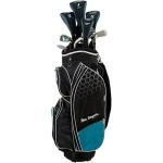 Ben Sayers M8 Package Set - Turquoise - Cart Bag - Ladies/Youths Right-Handed Set - Full Graphite