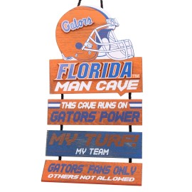 FOCO Florida Gators NCAA 2018 Helmet Mancave Sign