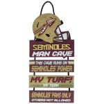 DOCO NCAA FOCO NCAA Florida State (2018 Edition) Mancave Sign