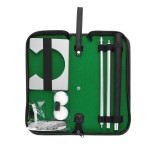 VGEBY Golf Putting Kit, Portable Golf Putter Set Kit with Putter, 2 pcs Balls, Bag for Travel Indoor Golf Putting Practice Golf Supplies