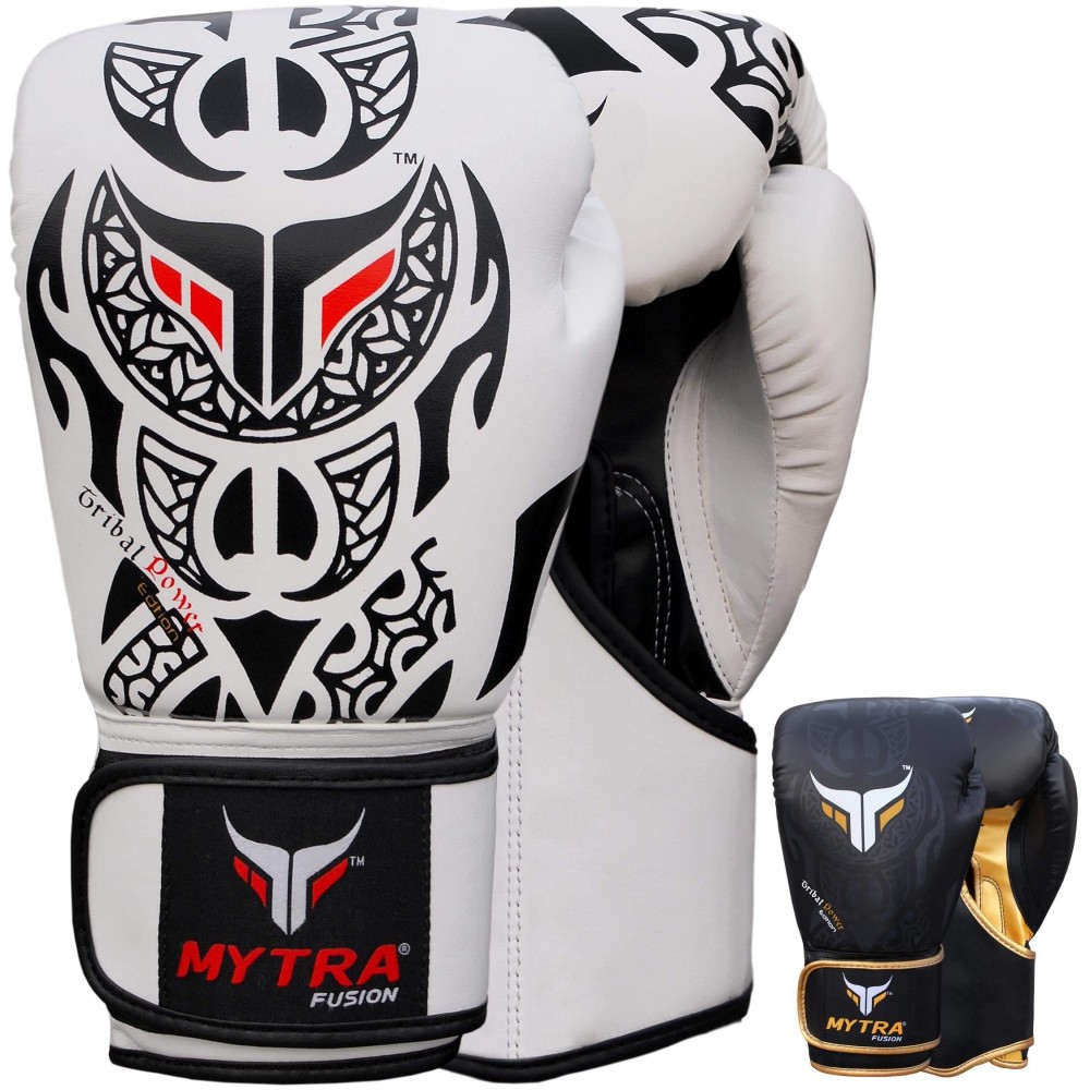 Mytra Fusion Boxing Gloves Pro Training Sparring Kickboxing Gloves for Men Women Punching Gloves MMA Muay Thai Workout Gloves 10 oz 12 oz 14 oz 16 Oz