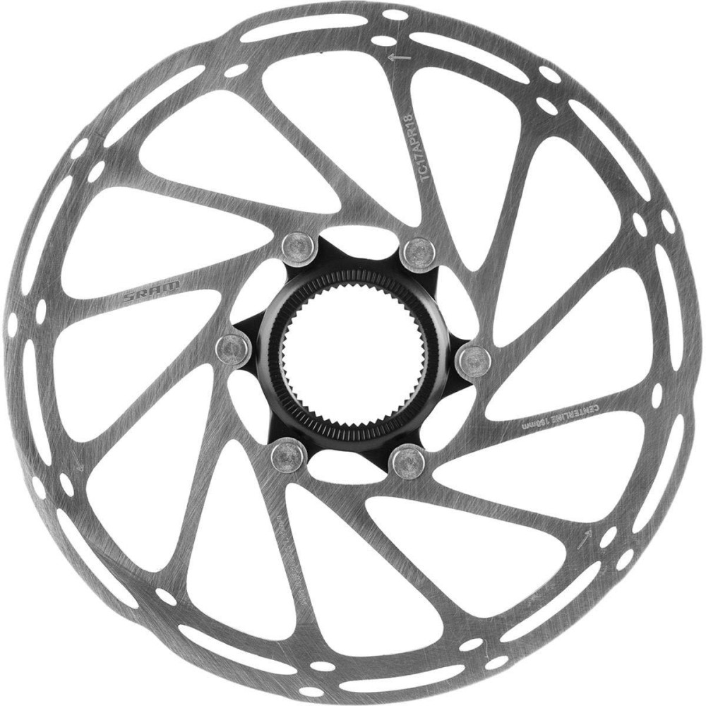 SRAM CenterLine Disc Brake Rotor - 160mm, Center Lock, Silver