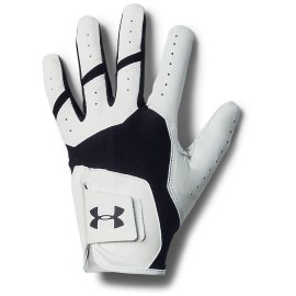 Under Armour Mens UA Iso-Chill Golf Gloves , Black (001)/Black , Left Hand Large