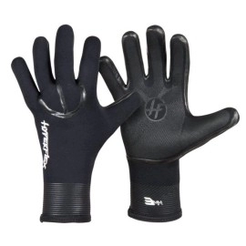 Hyperflex Pro Series Wetsuit Gloves - Helps Protect Hands - Surf Neoprene Gloves for Kiteboarding - Designed with Hi-Grip Palms and Fleece Lining for Warmth - Premium Quality 5MM - Large