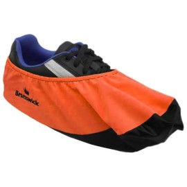 Brunswick Bowling Products Shoe Shield Shoe Covers- Neon S/M, Orange, Small/Medium