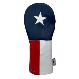 Sunfish Leather Driver Golf Headcover Texas The Lone Star!