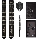 Unicorn Darts Kim Huybrechts - Noir 90 Percent Tungsten Steel Tip Dart, Black, 24 g