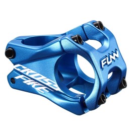 Funn Crossfire Mountain Bike Stem with 31.8mm Bar Clamp - Durable and Lightweight Alloy Bike Stem for Mountain Bike and BMX Bike, Length 35mm stem (Blue)
