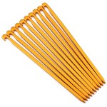 Tent Pegs 10pcs 16cm Tent Stakes Pegs Aluminum Alloy Heavy Duty Lightweight Tent Stake for Camping, Hiking and Emergency Survival(Gold)