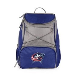 NHL Columbus Blue Jackets PTX Backpack Cooler - Soft Cooler Backpack - Insulated Lunch Bag