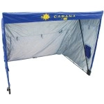 RIO Brands Beach Sol Cabana Portable Sun Shade Tent, Standard, Blue, Model:ACAB101-1