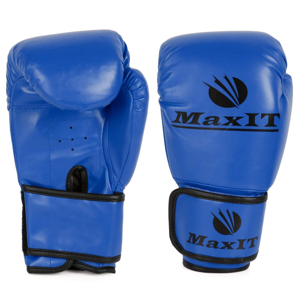 MaxIT Pro Style Youth Boxing Gloves Padded - for Kids Boys or Girls Junior Hand Glove Set for Sparring, Boxing, Kickboxing, Punching Bag, Junior Training, Fighting Sports