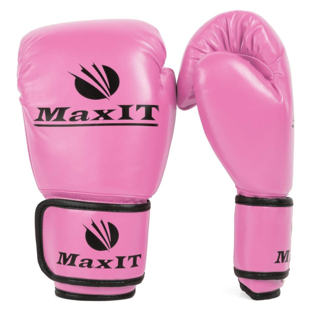 MaxIT Pro Style Youth Boxing Gloves Padded - for Kids Boys or Girls Junior Hand Glove Set for Sparring, Boxing, Kickboxing, Punching Bag, Junior Training, Fighting Sports