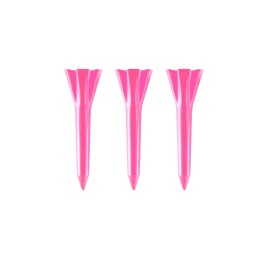 IZZO Golf Plastic Golf Tees, 1.5 Inch, Neon Pink (Pack of 100)