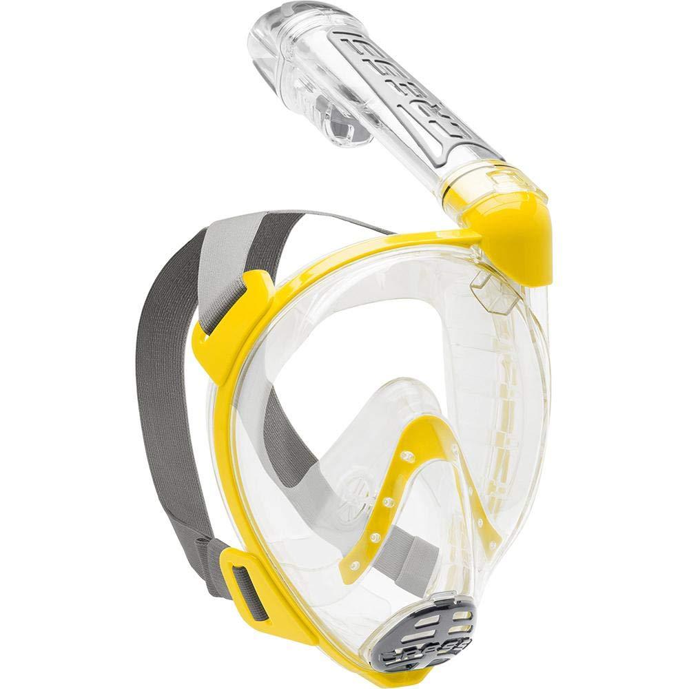 Cressi Duke Dry, Clear/Yellow, M/L