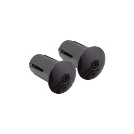 Origin8 Alloy Locking Bar End Plugs (Anodized Black)