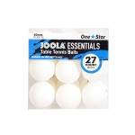 JOOLA Essentials 40mm White Table Tennis Balls, 27CT