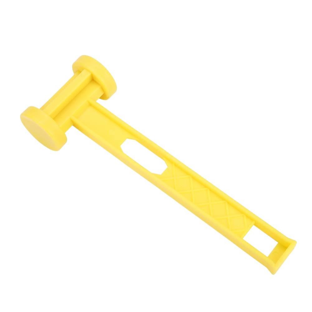 Dioche Tent Hammer, Portable Plastic Ground Nails Hammer Tent Peg Lightweight Tools Outdoor Camping