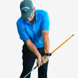 Anti-Flip Stick Impact Golf Swing Training Aid Teaches Proper Impact & Swing Plane Golf Swing Trainer Golf Chipping Practice Aid