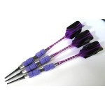 US Darts - Puurfect Purple Soft Tip Darts for The Ladies - 18 Grams - with Upgrade Pack