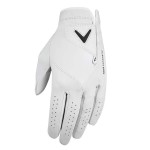 Callaway Golf 2020 Tour Authentic Glove (Left Hand, Mens Standard, Small) , White