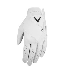 Callaway Golf 2020 Tour Authentic Glove (Right Hand, Men's Standard, Small) , White