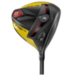 Cobra Golf 2019 F9 Speedback Driver Satin Black-Yellow (Mens, Left Hand, Fujikura Atmos Tour Spec Blue 6, Reg Flex, 9.0)