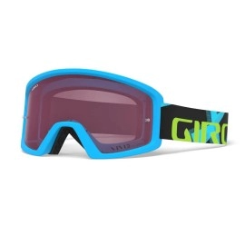 Giro Blok MTB Unisex Adult Mountain Bike Protective Goggles - Iceberg/Reveal/Camo, VIVID Trail/Clear Lenses (2020)