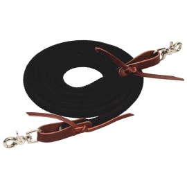 Weaver Leather 35-2085-F2 Flat Braided Competition Split Reins, 3/4