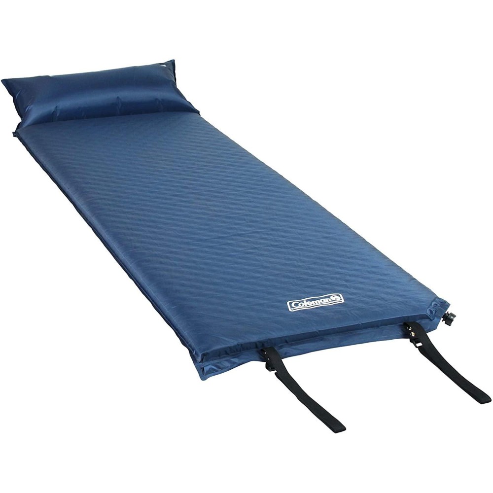 Self-Inflating Camp Pad with Attached Pillow