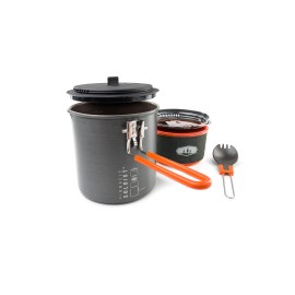 GSI Outdoors Pinnacle Soloist Kitchen Kit Integrated Camp Cookware for Ultralight Backpacking and Camping