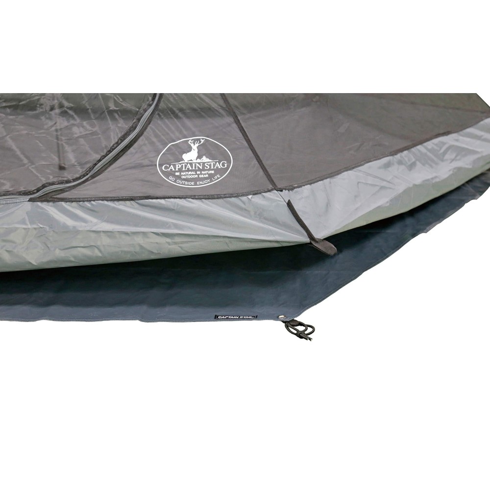 Captain Stag UA-4528 Tent Sheet, Ground Sheet, Compatible Tent, UA-46/CS Classics One-Pole Tent, DX Octagon 400UV, Storage Bag Included