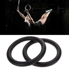 SOULONG Power Gymnastic Rings, Premium Heavy Duty Cross Training, Gymnastic Gym Rings Adjustable Fitness Muscle Strength Training Straps Hoop, Heavy Duty Gym Equipment