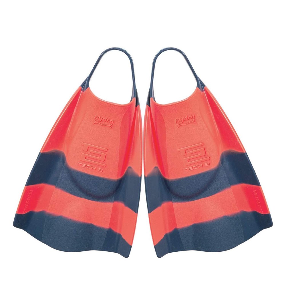 Hydro Tech 2 Surf Swimfins - Tang/Navy - ML